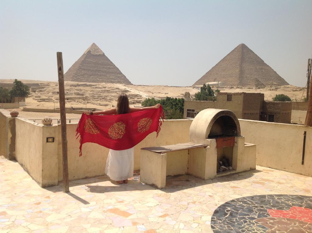 Pyramids Loft Homestay Kafrat al Jabal Экстерьер фото